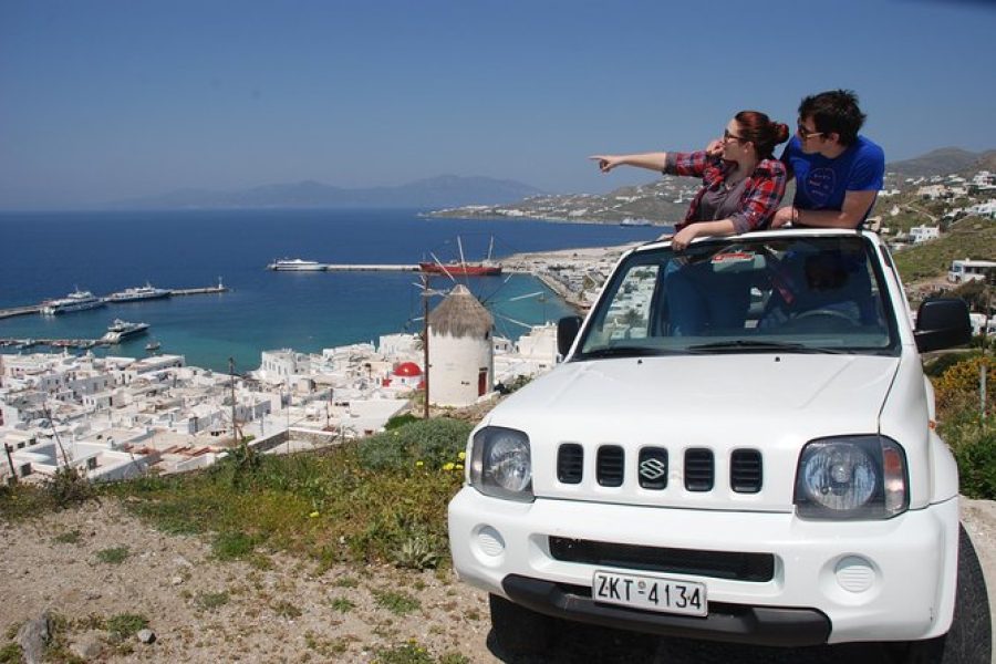 Mykonos Jeep Safari Tour