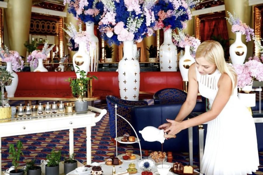 Luxurious Champagne Afternoon Tea at Burj Al Arab