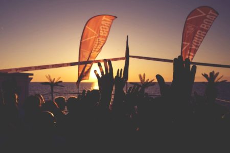 Sunset Party Boat Cruise and Club Access in Ibiza