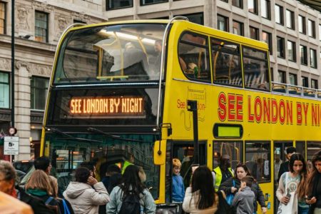 London by Night Sightseeing Open-Top Bus Tour