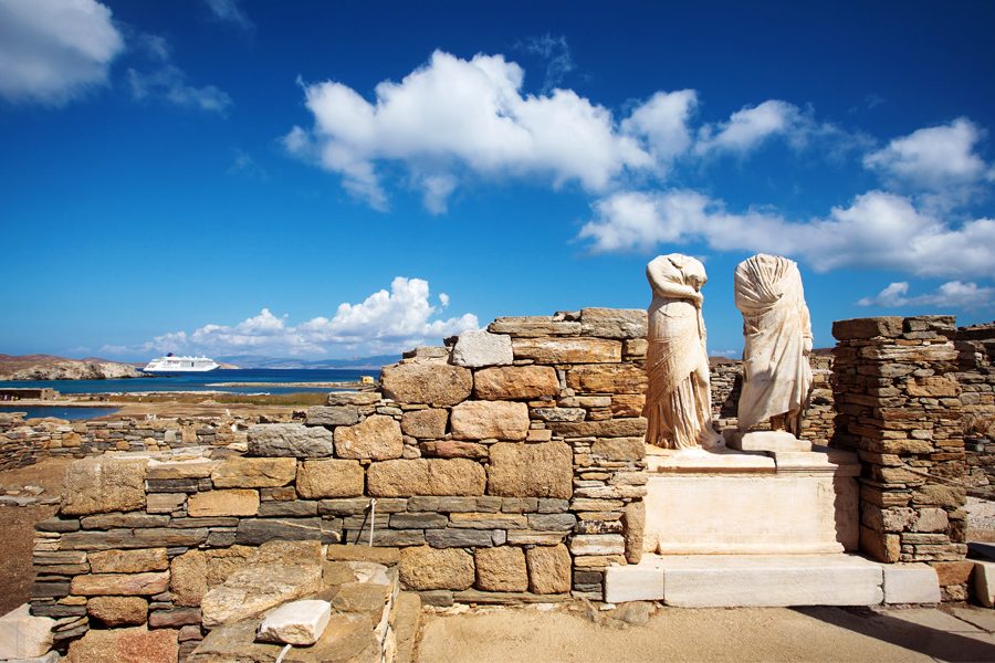 Delos Island Tour from Mykonos, Greece