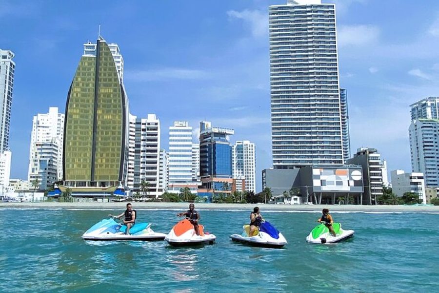 Jet Ski Ride in Cartagena, Colombia