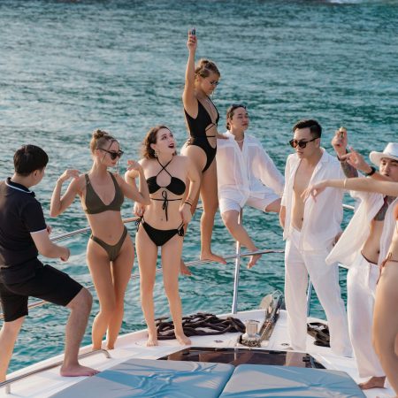 yacht life with the crew